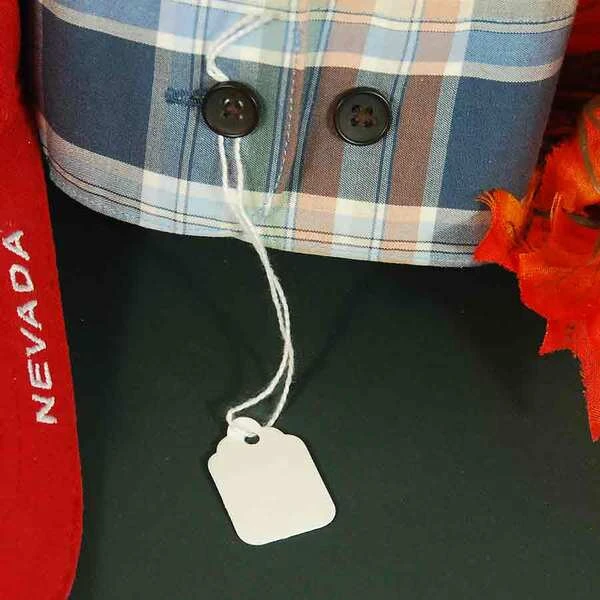 Merchandise Tags- Strung (#2) 3/4" x 1 3/32"- 1,000/Box