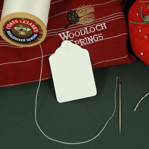 Merchandise Tags- Unstrung (#6) 1 1/4" x 1 29/32"- 1,000/Box