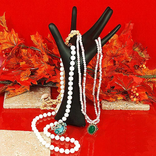 Hand Display- Polystyrene- 5 3/4" x 8"H