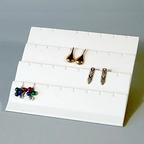 Earring Display Inserts- 7 3/4" x 6 3/4"- Half Size- Leatherette (not velvet)