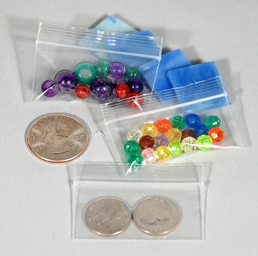 Apple Bags- 2" x 1"- 2.5 Mil- 1,000/pack