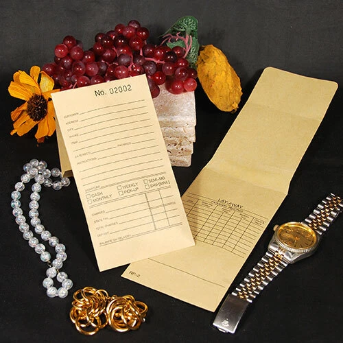 Repair and Layaway Envelope- 3 Part- Series Numbered 2001-3000- 1000/box
