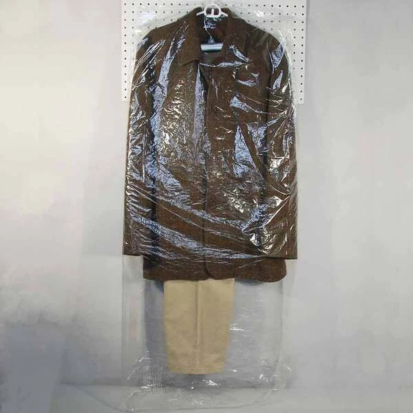 Garment Bags- Clear- 21" x 4" x 54"- 359 Bags/Roll- .6 Mil