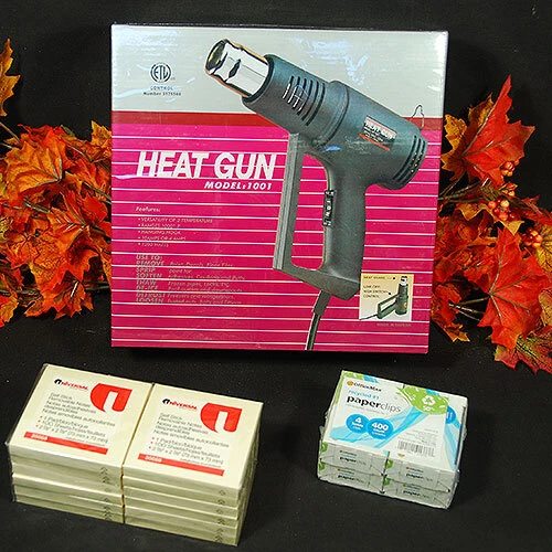 Heat Gun- Professional Grade, 1200W, 12A, 120V- UL Approved- For Use with Shrink Bags or Shrink Film