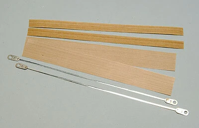 Heating Element Kit For 8" Heat Sealer- Two Teflon Strips, Two Metal Wires