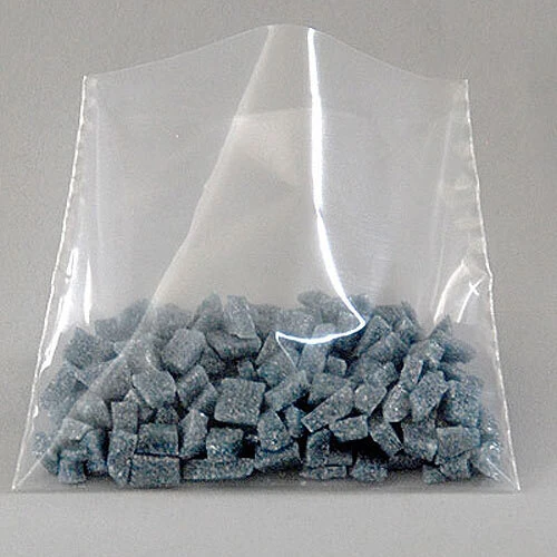 Poly Bags- Lay Flat Open End- 3" x 3"- 2 Mil- 1,000/box