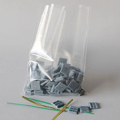 Poly Bags- Lay Flat Open End- 6" x 8"- 2 Mil- 1,000/box