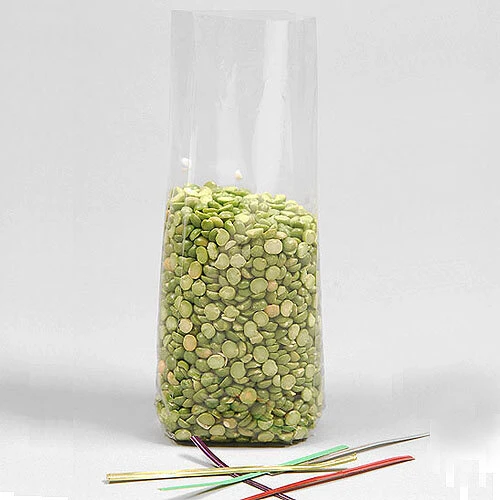 Polypropylene Bags- Clear- 1.5 Mil- 2 1/2" x 1 1/4" x 7 1/2"- 100/pk