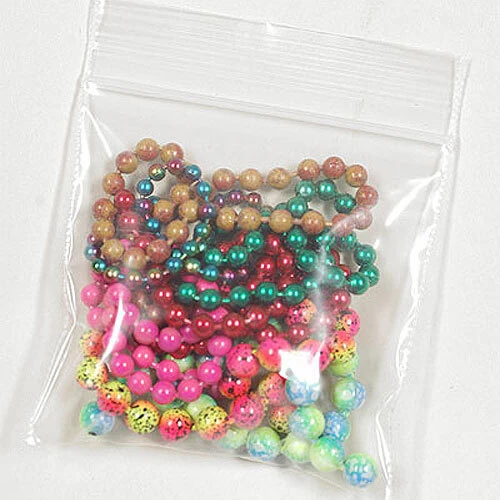 Resealable Poly Bags- Zip Seal- 2" x 2"- 2 Mil- 1,000/box