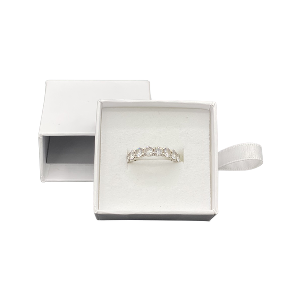 Sliding Drawer Box for Rings Gloss White