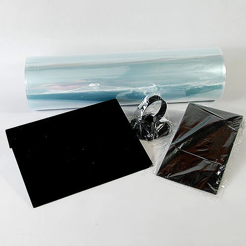 Shrink Wrap- 18" x 500 ft- 75 Gauge- Clear High Grade PVC- Centerfold