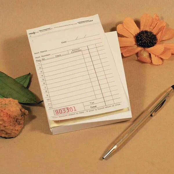 Sales Books- 5 5/8" x 3 1/2" Carbonless-