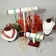 JEWELRY DISPLAYS IN ROSEWOOD AND LEATHERETTE